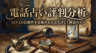 電話占い評判分析口コミの信頼性を見極める方法を詳しく解説ガイド