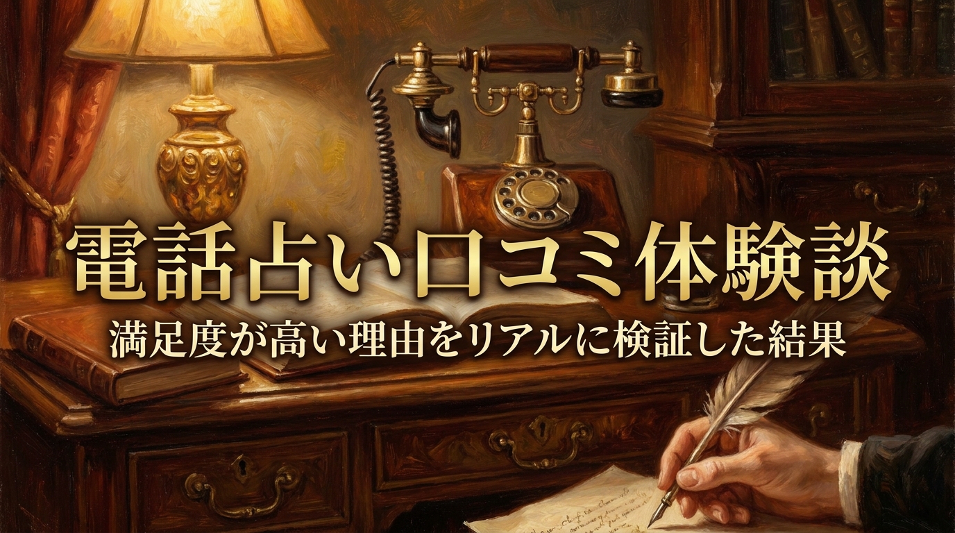 電話占い口コミ体験談満足度が高い理由をリアルに検証した結果