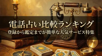 電話占い比較ランキング登録から鑑定までが簡単な人気サービス特集