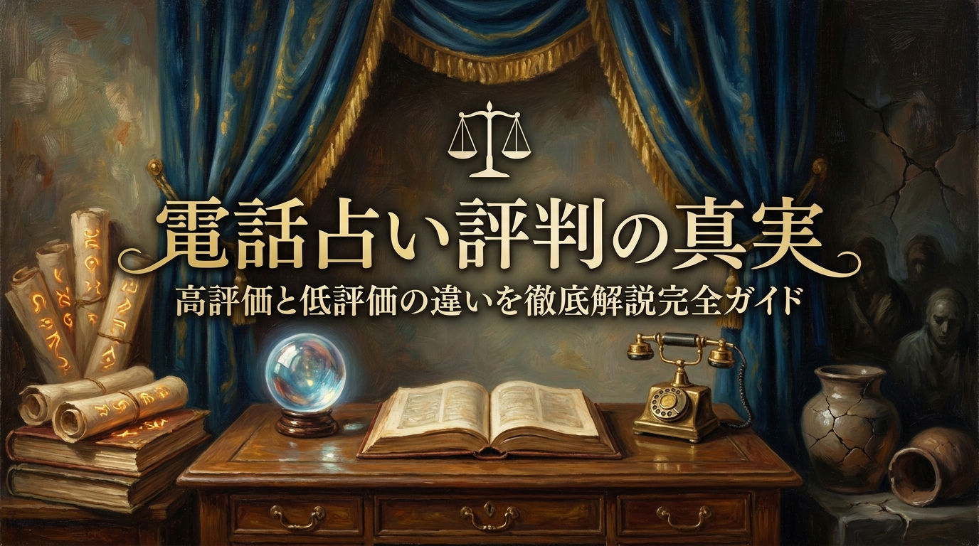 電話占い評判の真実高評価と低評価の違いを徹底解説完全ガイド