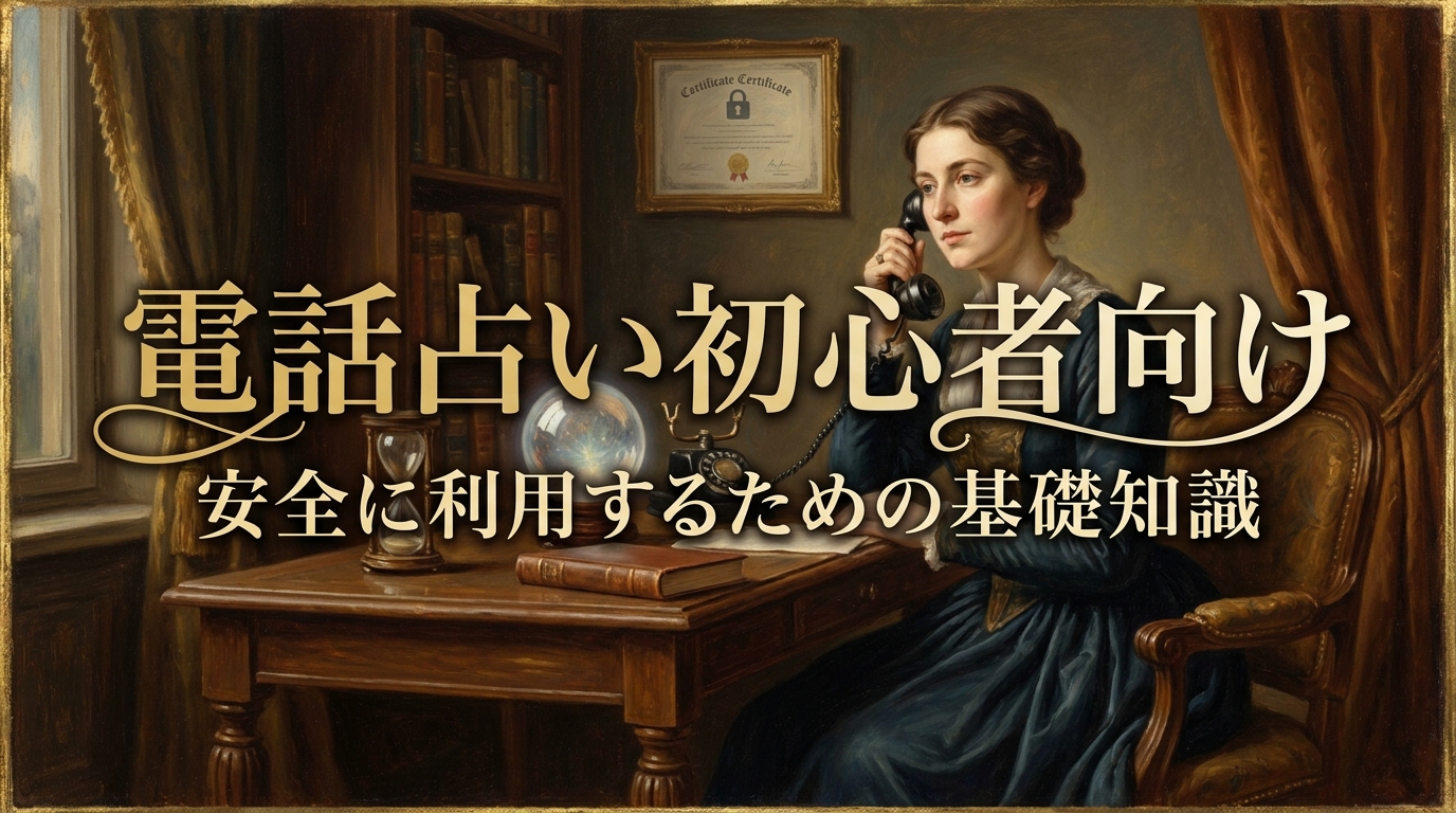 電話占い初心者向け安全に利用するための基礎知識