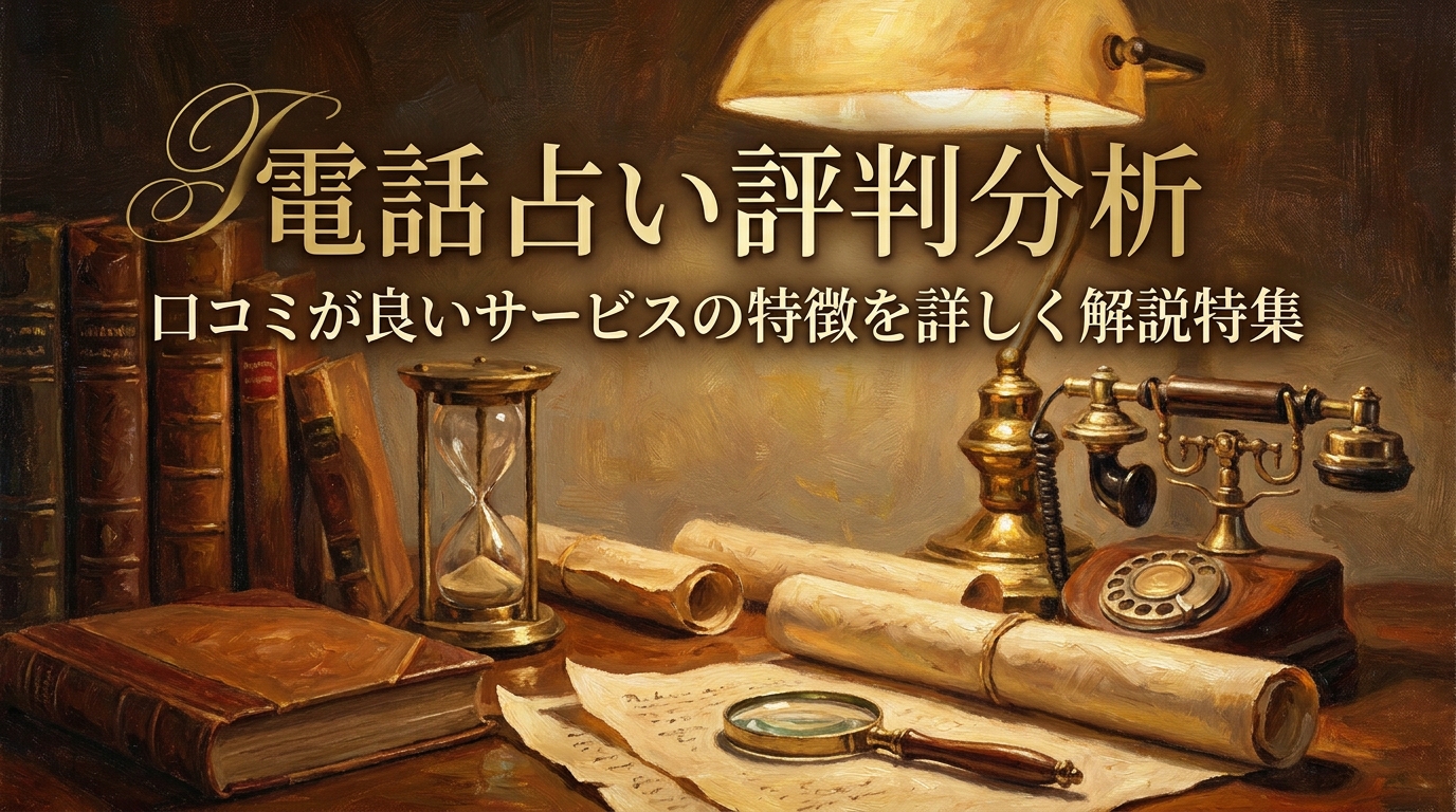 電話占い評判分析口コミが良いサービスの特徴を詳しく解説特集