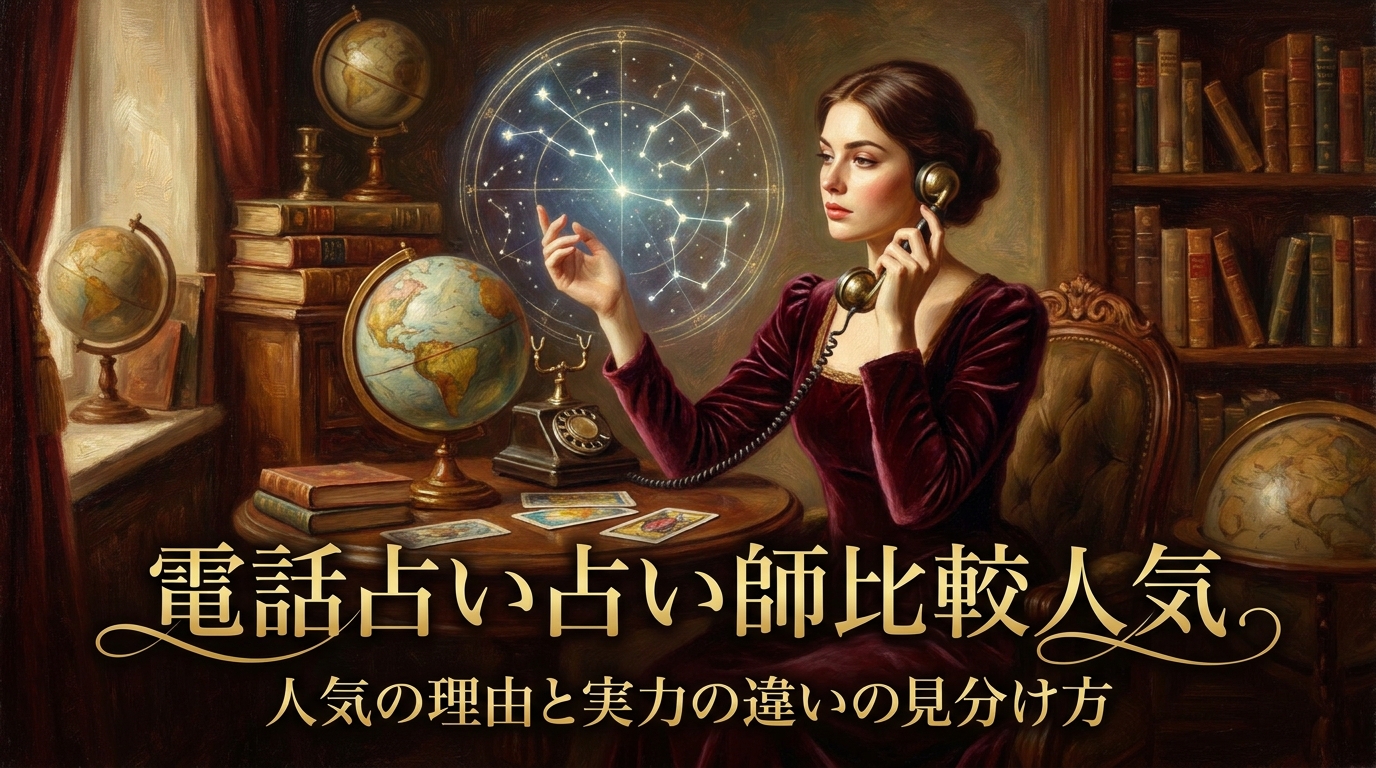 電話占い占い師比較人気の理由と実力の違いを徹底解説