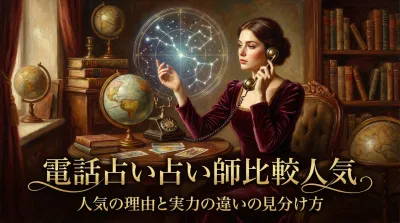 電話占い占い師比較人気の理由と実力の違いを徹底解説