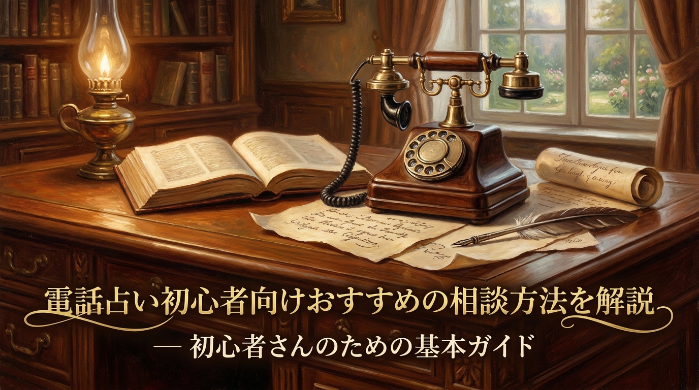 電話占い初心者向けおすすめの相談方法を解説