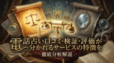 電話占い口コミ検証評価が分かれるサービスの特徴を徹底分析解説