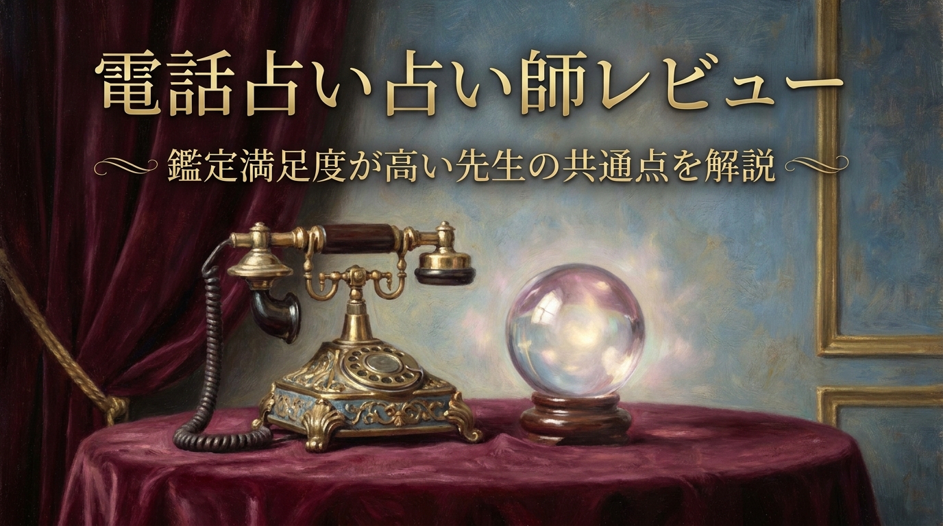 電話占い占い師レビュー鑑定満足度が高い先生の共通点を解説
